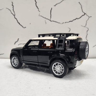 Defender Black Metal Diecast Car 1:22 (20x8 cm)