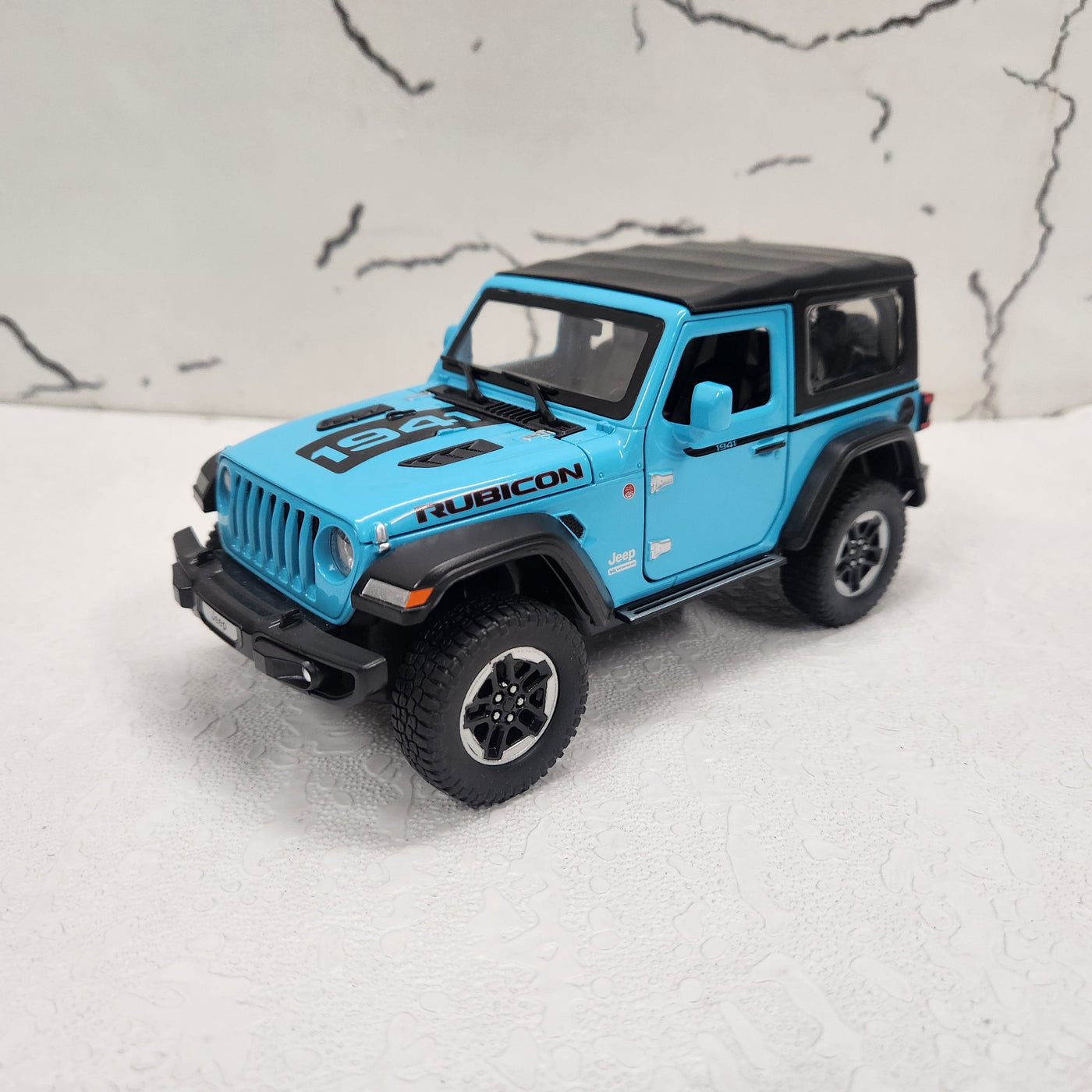 Jeep Wrangler Rubicon Metal Diecast Car 1:24 (20x8 cm)