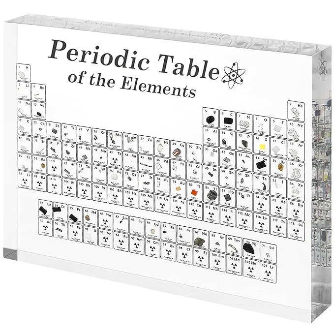 Periodic Table with 83 Real Elements Inside