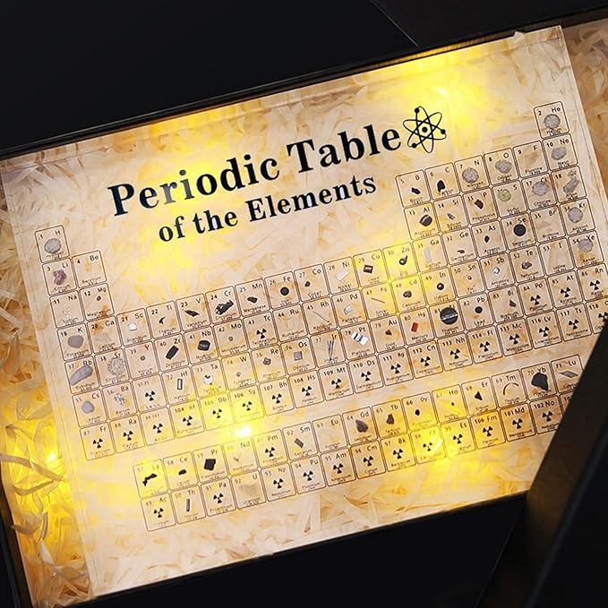 Periodic Table with 83 Real Elements Inside