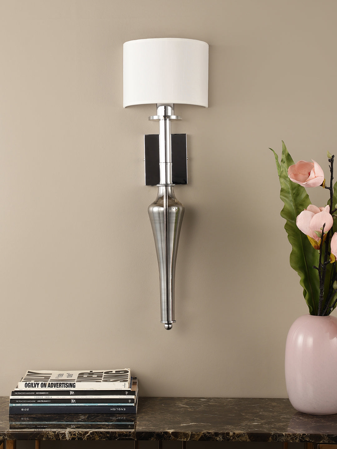 Cate Smoky Wall Light