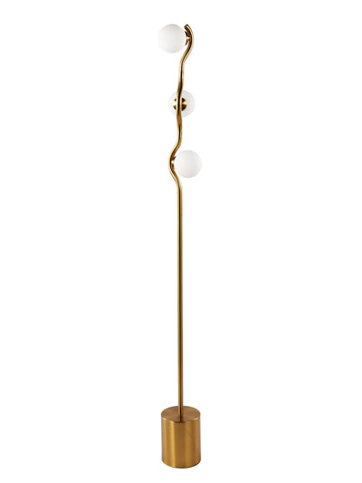 Antonio Gold Floor Lamp