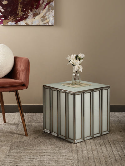 Coltrin B Side Table with Inbuilt LED Floor Lamp