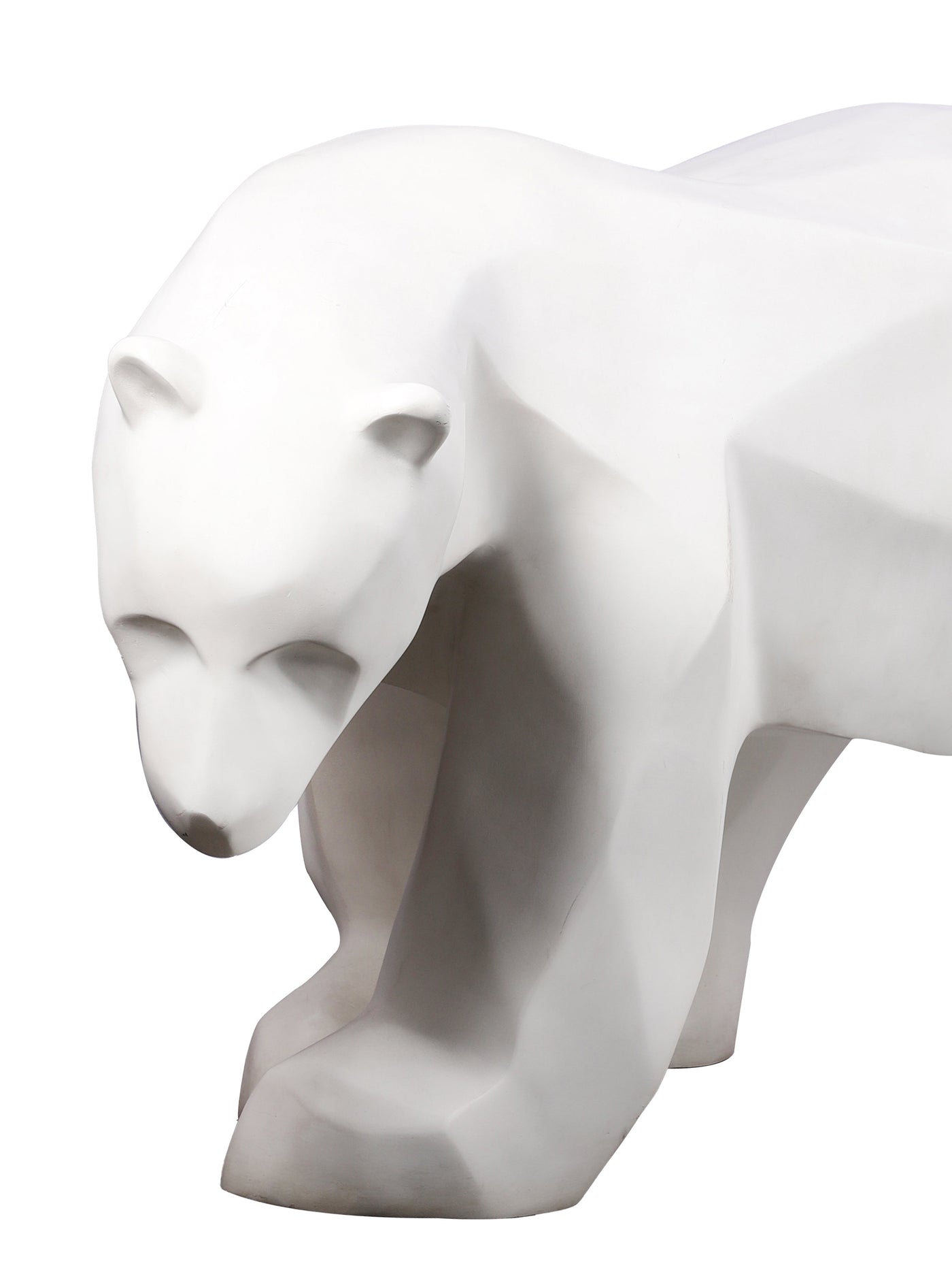 Bear White Floor Lamp