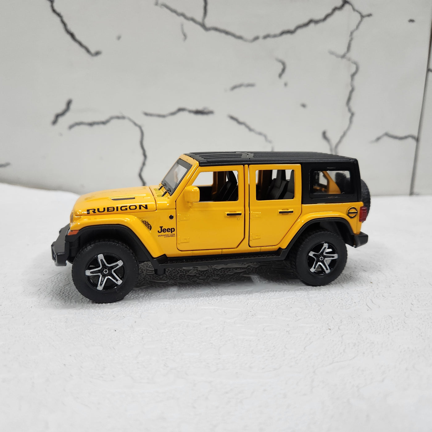 Jeep Rubicon Metal Diecast Car 1:32 (14x5 cm)