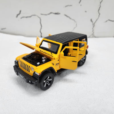 Jeep Rubicon Metal Diecast Car 1:32 (14x5 cm)