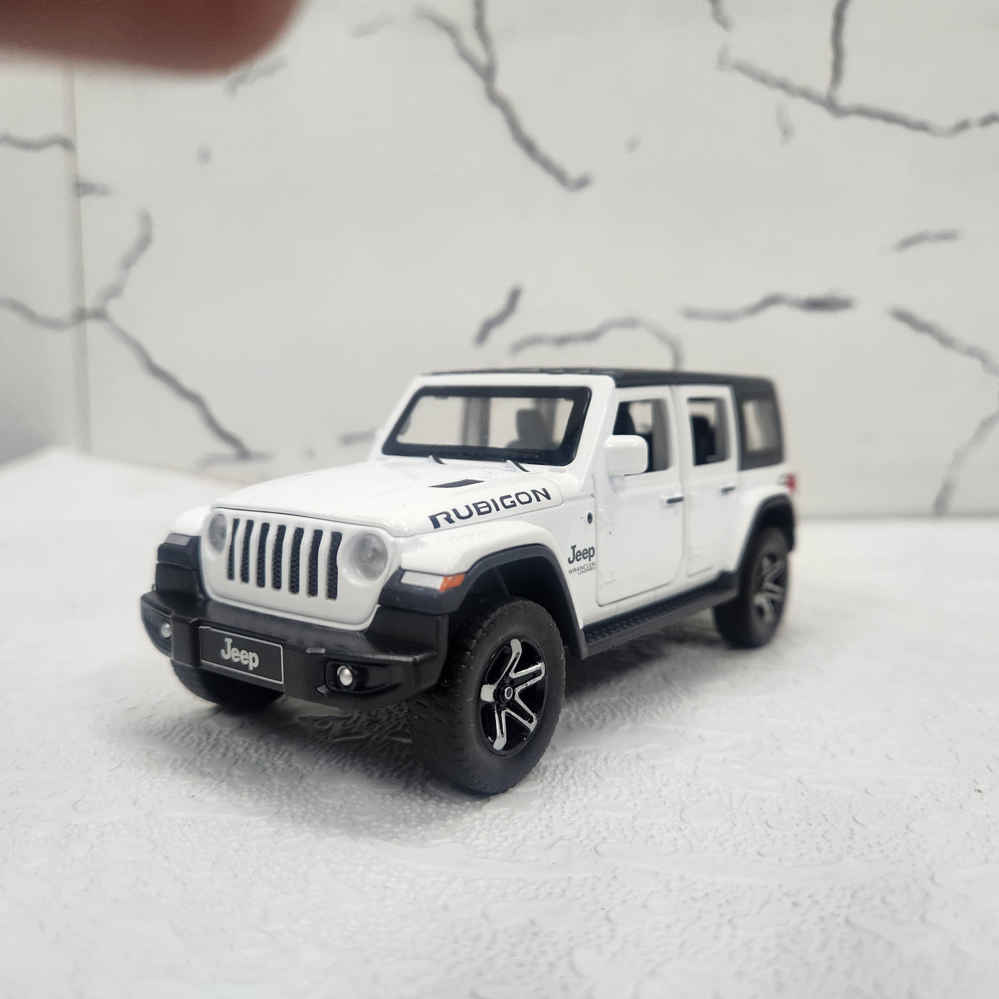 Jeep Rubicon Metal Diecast Car 1:32 (14x5 cm)