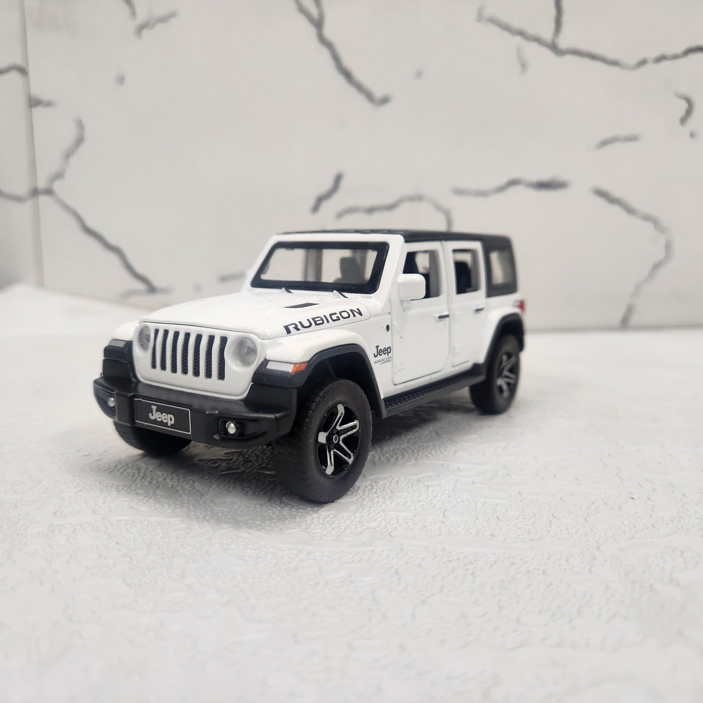 Jeep Rubicon Metal Diecast Car 1:32 (14x5 cm)