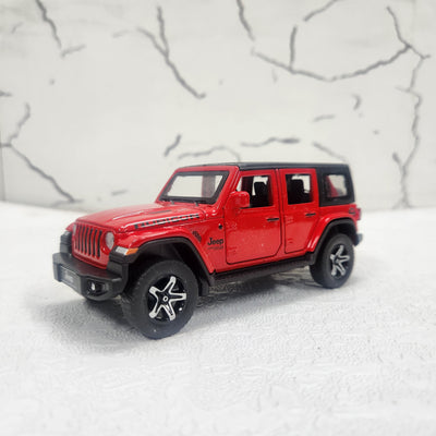 Jeep Rubicon Metal Diecast Car 1:32 (14x5 cm)